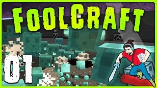 FOOLCRAFT  Ep 01  BEST FREAKING START EVER  Minecraft Modded [upl. by Hanford]