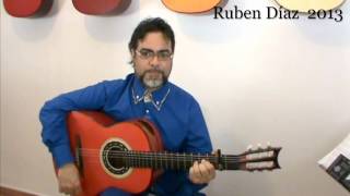 Almoraima Step by Step 2 Ruben Diaz Andalusian Flamenco Guitar Lessons on Paco de Lucias Technique [upl. by Allianora]