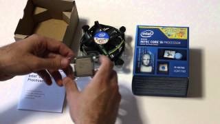 i54670k Unboxing and Review of product retail version [upl. by Asoral]