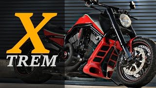 HarleyDavidson Night Rod quot625 Scagliettiquot by XTrem  Motor Bike Muscle Custom Bike Review [upl. by Najed]