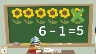 Learn Subtraction For Children  Maths For Kids Kindergarten  Animated Learning Video  KStudio [upl. by Oivat]