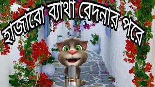 হাজারো ব‍্যাথা বেদনার পরেhajaro betha bedonar porebangla song tolking tom [upl. by Odraleba]