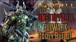 GodFall BROKEN Bulwark Build 3 Valorplates In One Insane Build [upl. by Gibbons]