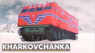 Kharkovchanka  The Soviet Antarctic Snow Cruiser [upl. by Thorwald667]