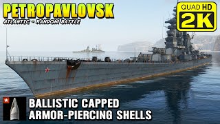 Cruiser Petropavlovsk  AP monster with Legendary upgrade [upl. by Brigitta]