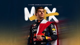 Max Verstappen Is A FourTime F1 Champion [upl. by Griffy]