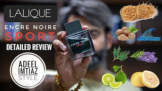 Lalique Encre Noire Sport Perfume Review [upl. by Bonnee562]