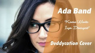 Karena Wanita ingin Dimengerti Cover by Deddycation  Lirik [upl. by Yenoh]