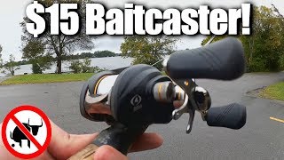 New 15 BAITCAST Reel  Setting Up and Fishing With a New Reel [upl. by Dunlavy10]