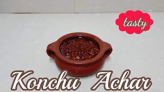 Konchu AcharChemmeen AcharShrimp PickleKerala Style Konchu AcharAllus Natural Life [upl. by Kinghorn762]