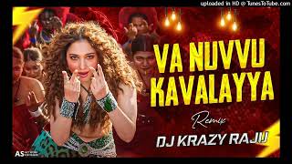 Vaa Nuvv Kaavaalayaa Rajinikanth New Movie Song Remix Dj Krazy Raju [upl. by Adeehsar]