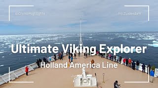 Ultimate Viking Explorer  ms Zuiderdam  Holland America Line  June 2024 [upl. by Aicnom]