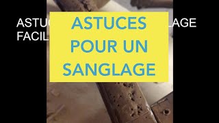 COMMENT FAIRE LE SANGLAGE DUN FAUTEUIL TAPISSIER GARNISSEUR TUTO [upl. by Notrem345]