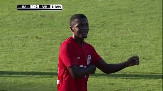 Italy U21 vs Panama U23 Mustwatch game moments [upl. by Harper]