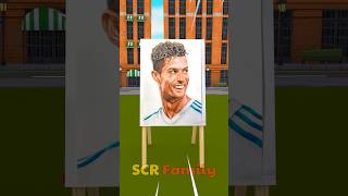 Draw Cristiano Ronaldo Challenge Bones  Imagine Dragons scarryteacher funny [upl. by Akiemat]