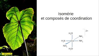 Isomérie géométrique des complexes [upl. by Culosio]