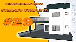 CALCULO SOBRADO COMPLETO  AULA 29 DETALHAMENTO SAPATA [upl. by Natsuj990]