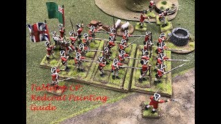 Tabletop CP AWI Redcoat Painting Tutorial [upl. by Dorina]