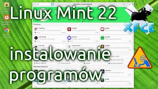 Linux Mint 22  instalowanie programów [upl. by Aimal]