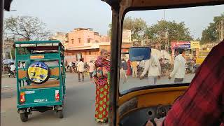 Jaipur Rikshaw Ride  Badi Chaupar to Galta Gate [upl. by Dodson]