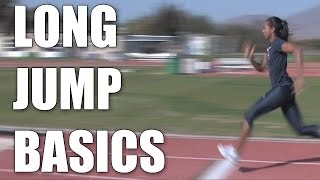 Brianna Glenn  Long Jump Basics [upl. by Eadrahc]