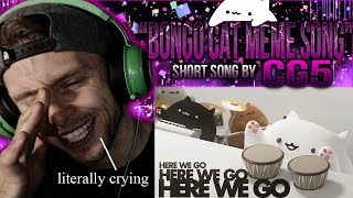 Vapor Reacts 717  SFM BONGO CAT MEME SONG quotBongo Cat makes a new songquot by CG5 REACTION [upl. by Malinde417]