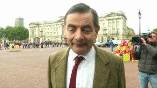 Mr Bean makes surprise appearance in London to celebrate 25 yearsAditya News [upl. by Savill]