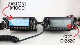 Zastone D9000 Vs Icom IC2820 Detailed Comparison amp Radio Testing [upl. by Sonnie325]