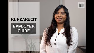 Kurzarbeit and Kurzarbeitergeld I Employer´s Guide [upl. by Airegin]