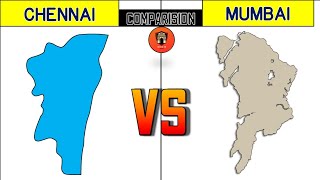 Chennai vs Mumbai City Comparison [upl. by Whitten555]