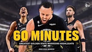 ONE HOUR of Golden State Warriors Highlights to Get You Hyped for 2023 Playoffs [upl. by Ycrad]