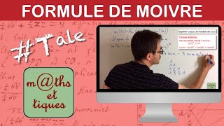 Appliquer la formule de Moivre  Terminale  Maths expertes [upl. by Arahd26]