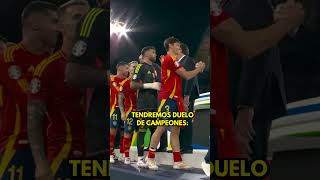 España vs Argentina La Finalissima shorts futbol eurocopa argentina [upl. by Siladnerb527]