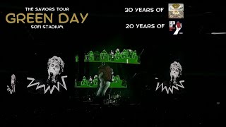 Green Day  Inglewood CA 2024 LIVE [upl. by Karlin]