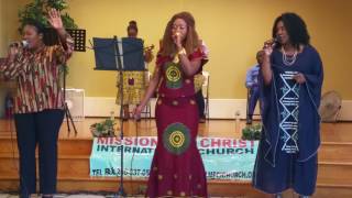 Il est lAgneau de Dieu  Groupe Psaumes 150  MFCI Church  Culte du 16 Juillet 2017 [upl. by Brant]