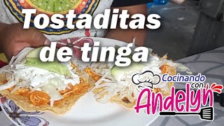 Tostaditas de tinga [upl. by Arella873]