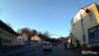 D Stadt Dorfen Landkreis Erding Ortsdurchfahrt Dezember 2016 [upl. by Emmett]