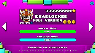 DeadLocked Full Version  Ultimate Demon  Geometry Dash 22 [upl. by Attey]