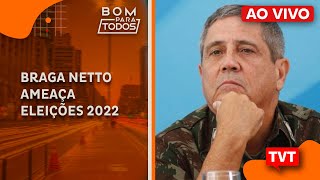 🔴 Braga Netto ameaça eleições de 2022  Capitã Cloroquina combinou perguntas com governistas da CPI [upl. by Atnom]