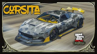 Lampadati Corsita Detailed Customization and Gameplay  GTA Online [upl. by Sirois401]