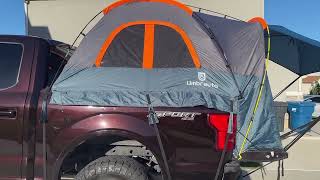 Umbrauto Truck Bed Tent with Awning 5558 PU3000mm Waterproof Pickup Truck Tents [upl. by Aneetsirk]