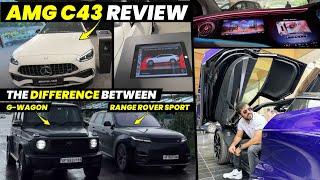 AMG C43 Review  The Difference Between GWagon Range Rover sport [upl. by Aidas]