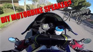 The BEST way to listen to MUSIC on a MOTORBIKE [upl. by Anaic767]