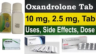 Oxandrolone 10 mg 25 mg tablet uses in hindi Uses Side Effects Dosage Wight gain tablet [upl. by Oivatco149]