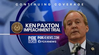 Ken Paxton Impeachment Trial REWATCH Day 4 [upl. by Chaney]