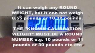 Accuteck postal scale Calibrating LONG VERSION Info Tips 8550 The Truth ebay postage discount [upl. by Larena]