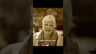 Judi Dench recites ‘Loveliest of trees the cherry now’ by A Esubscribe [upl. by Jaynes]