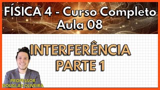 Física 4  Aula 8  Interferência parte 1 [upl. by Euqinobe]