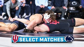 Select Matches Indiana at Penn State  Big Ten Wrestling  Jan 14 2024 [upl. by Madigan]