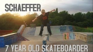 7 year old Skateboarder Schaeffer McLean [upl. by Enoob317]